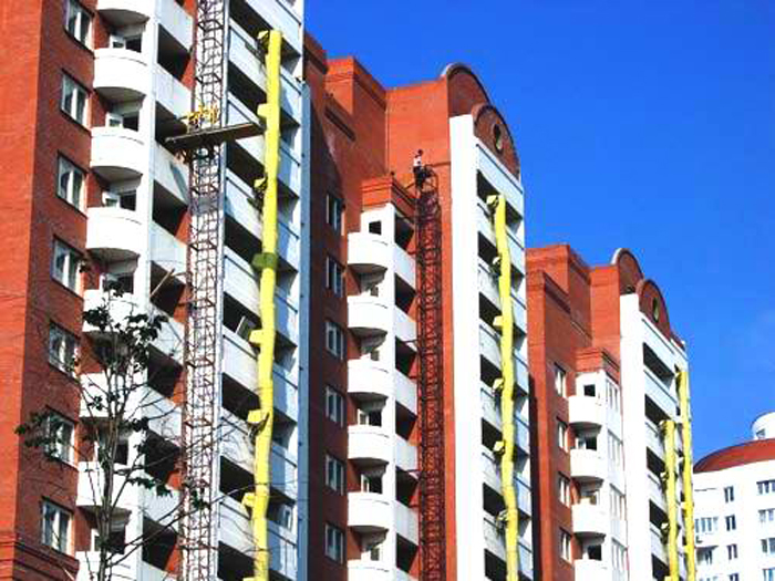 ВОРОНКА ПРИЕМНАЯ Мусоросброс строительный мусоропровод секционный ...