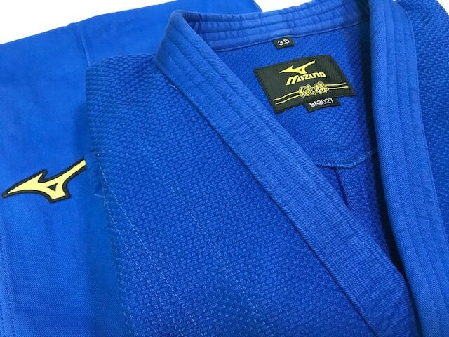 Judogi mizuno online azul