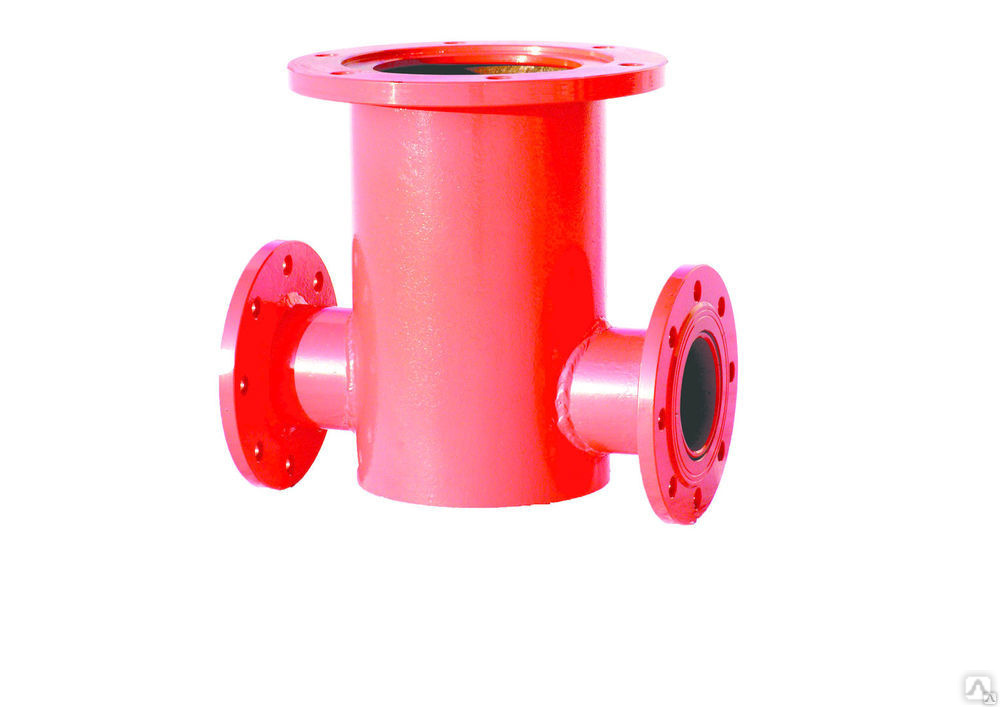 Подставка пожарная двойная фланцевая ДУ 300, цена в Омске от компании ...