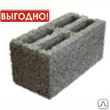Блок керамзитобетонный Астек Д1200 390х190х188 мм