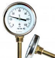 Термометр биметаллический 200°C L=60