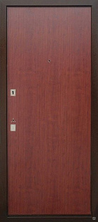 Дверь металлическая Медь/Антик гладкая панель 