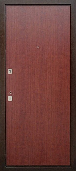 Дверь металлическая Медь/Антик гладкая панель