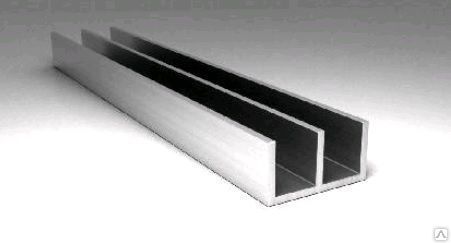 Анодированный алюминиевый Ш-образный профиль 265 и 266, ширина паза 5,5 мм