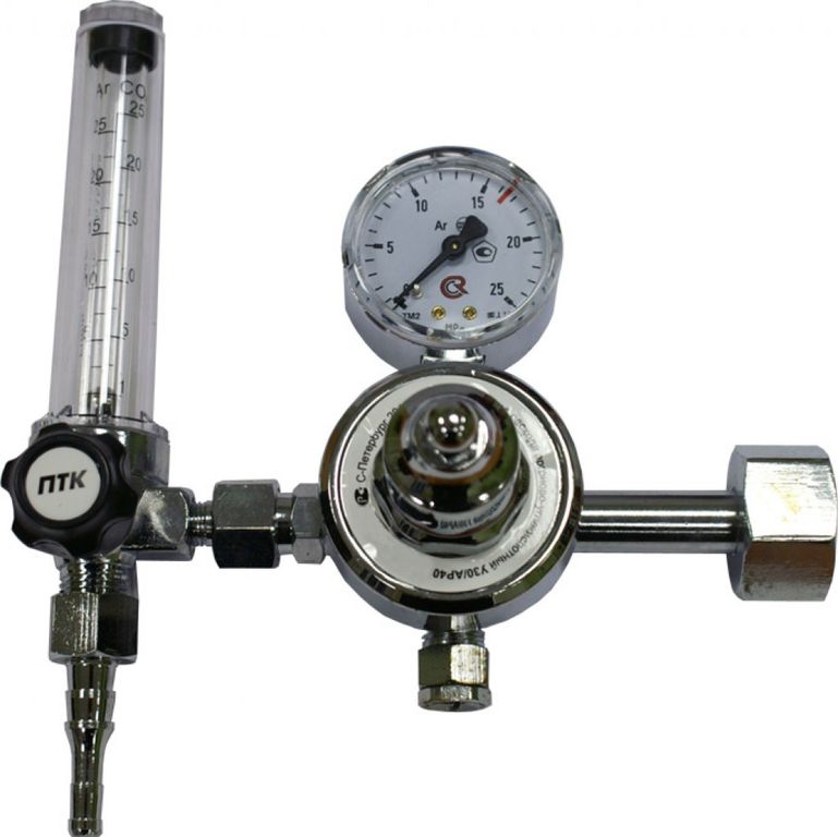 Регулятор углекислотный/аргоновый с ротаметром У30/АР40
