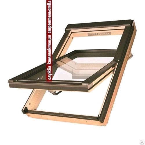 Окно деревянное Fakro FTP-V L3 134х98 профи триплекс с легкоочищающимся покрытием