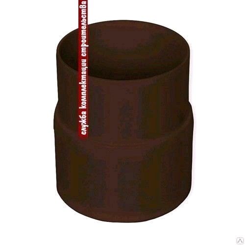 Муфта трубы ПВХ Альта-профиль коричневый