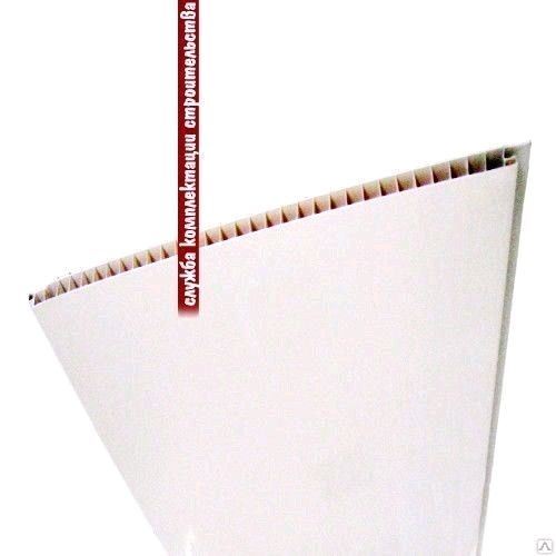 Панель белая глянцевая 2,7х0,25м Альта-профиль