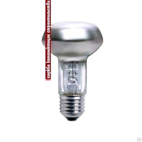 Лампа накаливания зеркальная 100w е27 r-80 (30 шт/уп)