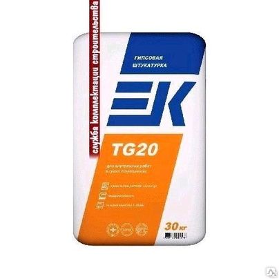 Штукатурная смесь ЕК TG20 /30 кг Пермь