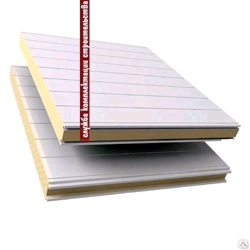 Сэндвич-панель ТСП-Airpanel-S (наполнитель пенополиуретан) 50 мм купить ...