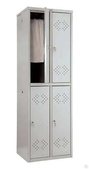 Шкафчики для одежды персонала металлические