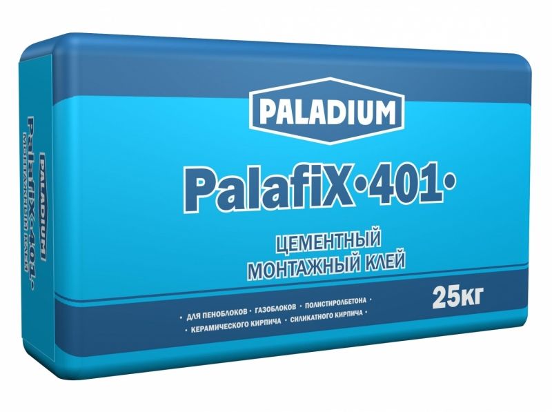 Монтажный клей для блока PalafiХ-401 (25 кг) Paladium