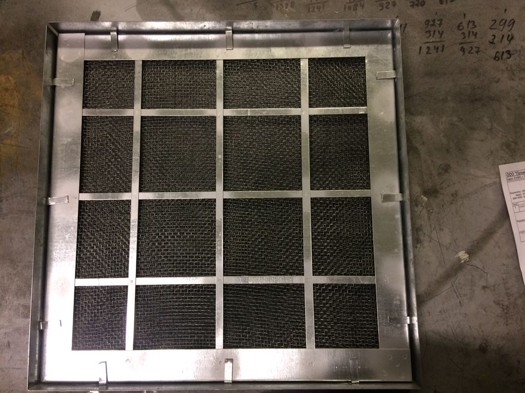 Фильтр рамочный ячейковый ФЯР для воздушной вентиляции 514х514х40мм