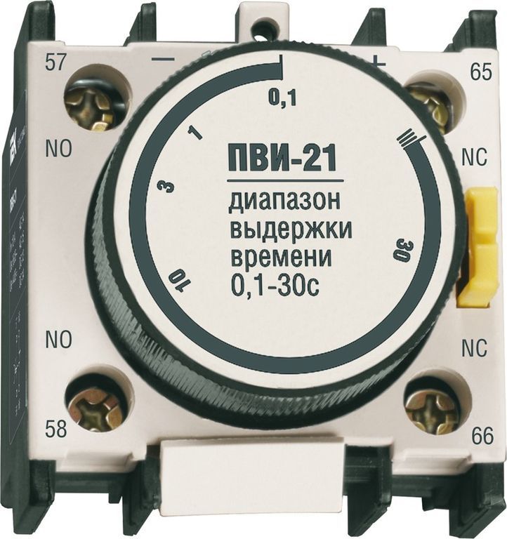 Приставка ПВИ-22 задержка на выкл. 10-180сек. 1з+1р ИЭК арт. KPV20-11-2