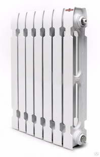 Радиатор евро чугунный
 "KONNER Модерн",10 секции с монтажным комплектом