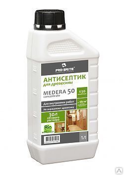 Антисептик MEDERA 50 - Concentrate для защиты и обработки древесины 1л