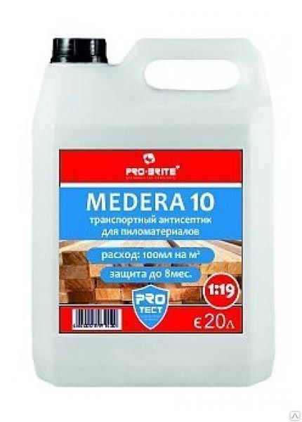 Антисептик MEDERA 10-Concentrate для деревообработки и строительства 1000л