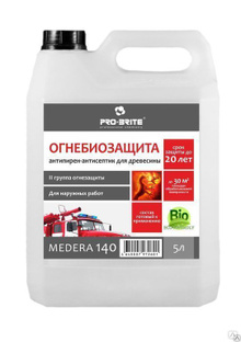 Антисептик MEDERA 140 - Concentrate огнебиозащита 1л 