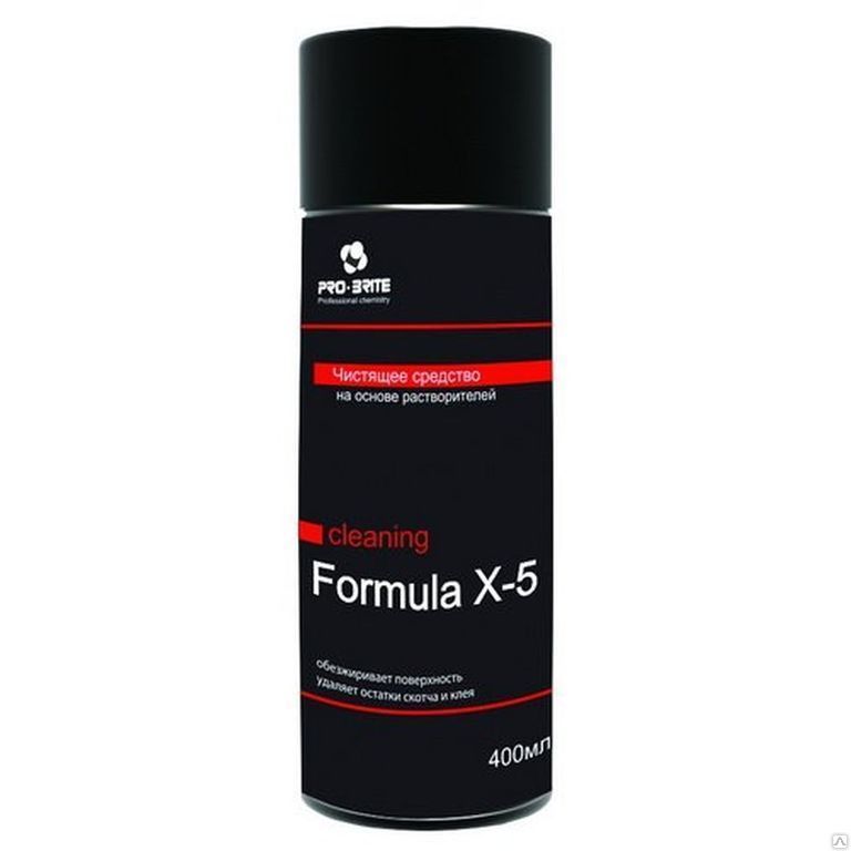 Специальное чистящее средство FORMULA X-5 3л рН 7 прозрачный