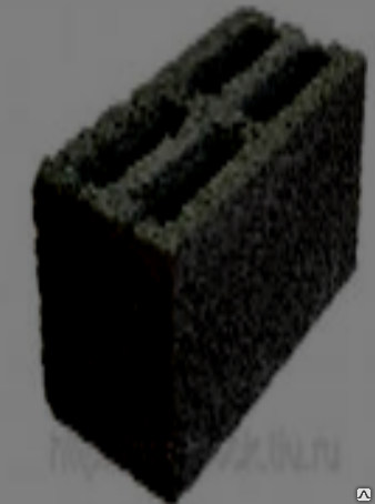 Блок стеновой четырехщелевой керамзитобетонный 390*190*188