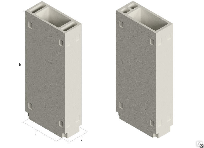 Вентиляционный блок, вентблок, ВБ2-30л-н купить оптом от 176.50 бел ...