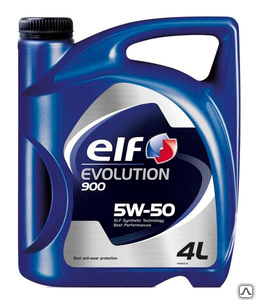 Масло ELF моторное 5W50 EVOLUTION 900 4л (синтетика).