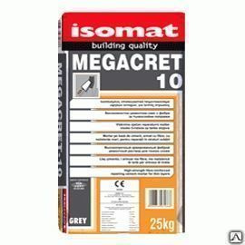Цементная смесь MEGACRET-10 серый 25(кг) 