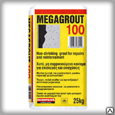 Цементная смесь Megagrout-100 серый 25,0 кг