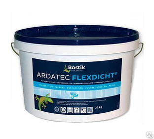 Гидроизоляция эластичная Bostik Ardatec Flexdicht, 15 кг 