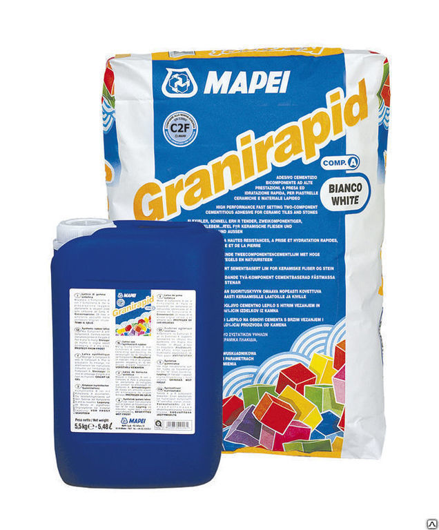 Клей GraniRapid B жидкий компонент 5,5 кг упаковка