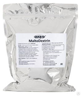 Мальтодекстрин– это легкоусвояемое органическое вещество, простой подсластитель и загуститель, близкий родственник крахмала и глюкозы. 