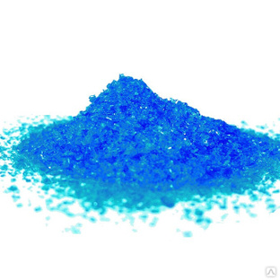 Медь сернокислая 5 водная — кристаллогидрат сульфата меди, в его составе 5 молекул кристаллизационной воды. Это неорганическая медная соль серной кислоты.
Химическая формула CuSO4•5H2O
ГОСТ 19347-2014 