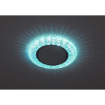 Светильник декор cо светодиодной подсветкой Gx53, голубой DK LD22 BL/WH ЭРА