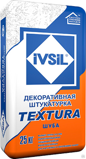 Штукатурка декоративная Шуба серии IVSIL TEXTURA 2,5 мм 