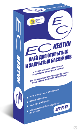 Клей плиточный EC НЕПТУН мешок 25 кг купить оптом за 620 руб./шт. в ...