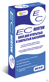 Клей плиточный EC НЕПТУН мешок 25 кг купить оптом за 620 руб./шт. в ...