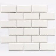 Керамогранитная мозаика Brick White 287,5х292 мм
