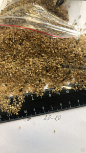Песок кварцевый ГК1 фракция 1,6-1,0 мм мешок 50 кг 