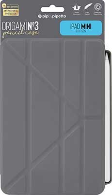 Чеxол-обложка Pipetto для iPad Mini 6 Origami No3, серый (P048-50-S) для iPad Mini 6 Origami No3 серый (P048-50-S)