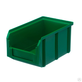 Пластиковый ящик Стелла-техник V-2-зеленый #1