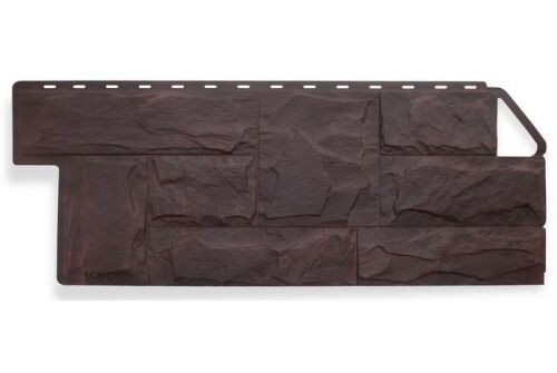 Панель Альта-Профиль, гранит (альпийский) 1,13 х 0,47м коричневый