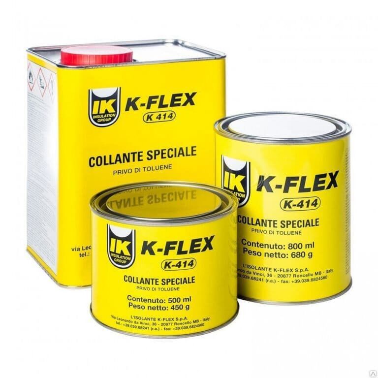 Клей для теплоизоляции K-FLEX 0.8 lt K 414