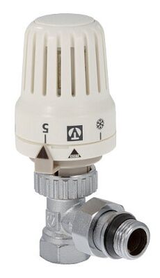 Клапан для радиаторов угловой с термостатической головкой VALTEC 1/2 VT.047.N.04 1