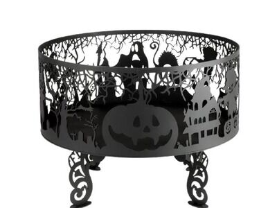 Костровая чаша Fire bowls Хеллоуин (60х60х4)