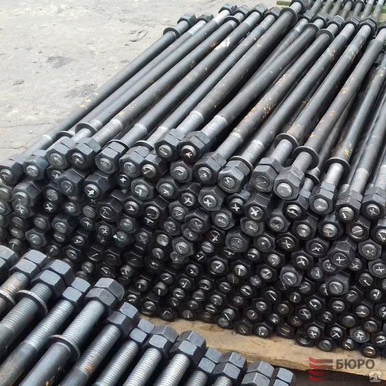 Шпилька нержавеющая М8 сталь А2 L= 2 м DIN 976, цена в Якутске от ...