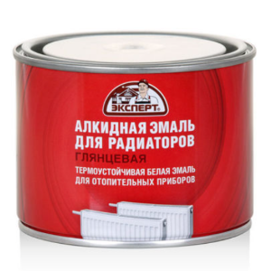 Эмаль для радиаторов алкидная ЭКСПЕРТ (0,9 кг)