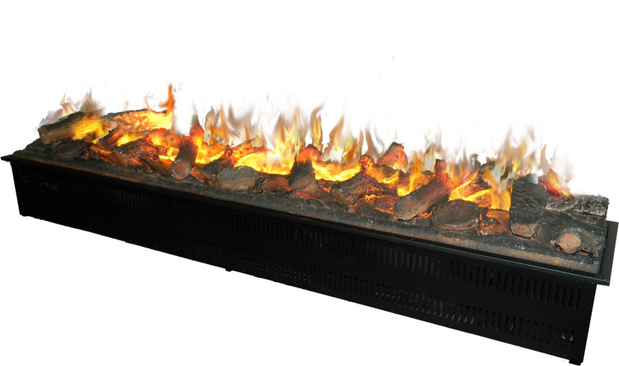 Glenrich Paso doble 3D декоративный широкий 3D камин (очаг) с эффектом живого огня