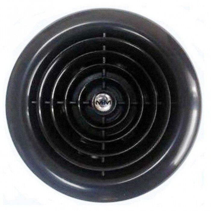 Mmotors ММ 120 круглый 150 м3/ч черный вытяжка для ванной диаметр 120 мм