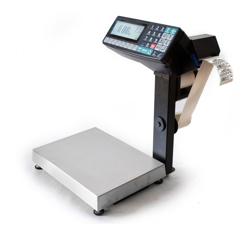 Весы-регистратор с печатью этикетки МАССА МК-6.2-R2P-10-1 Масса-К
